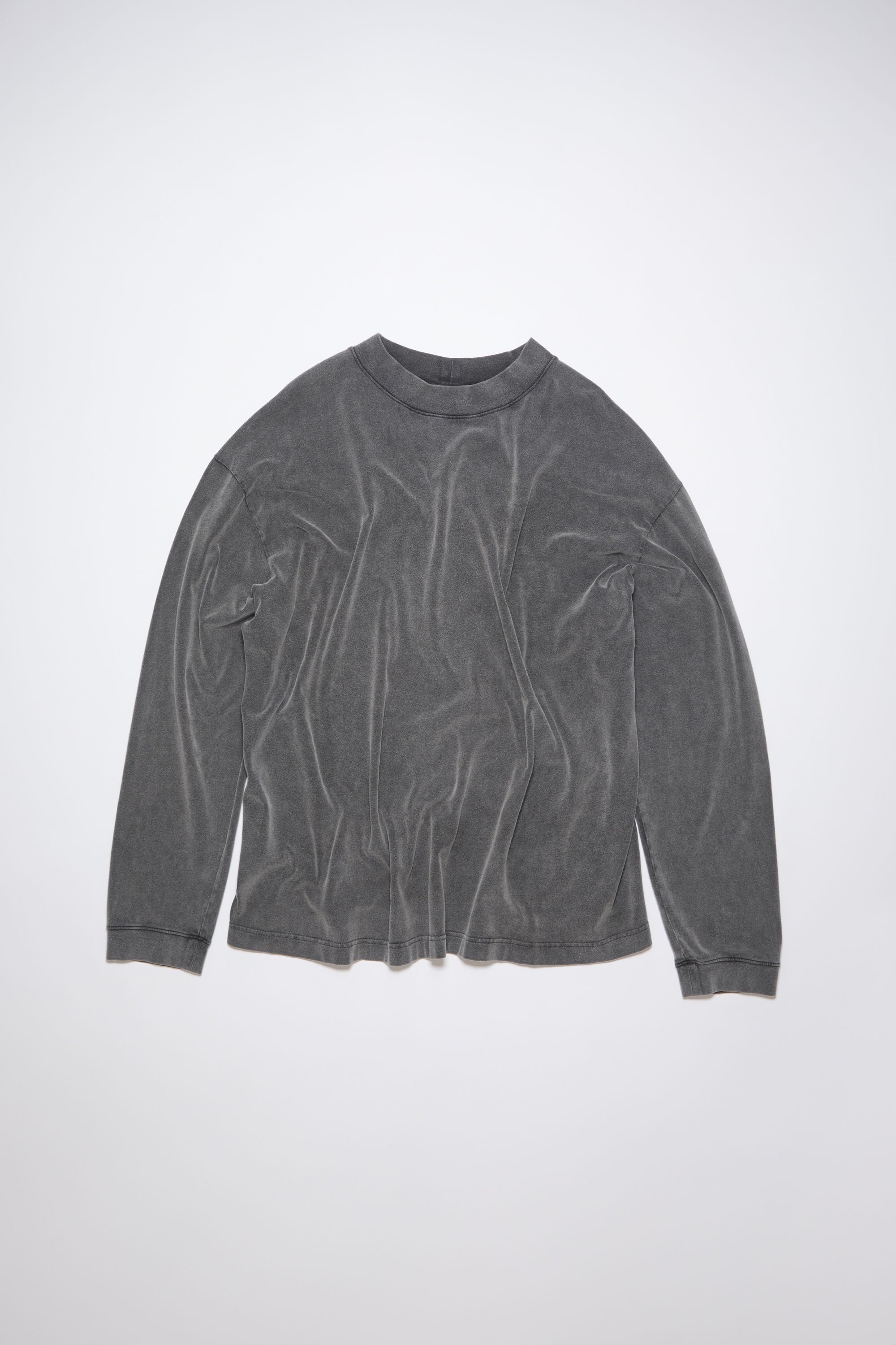 Crew neck sweater - Faded black - 5