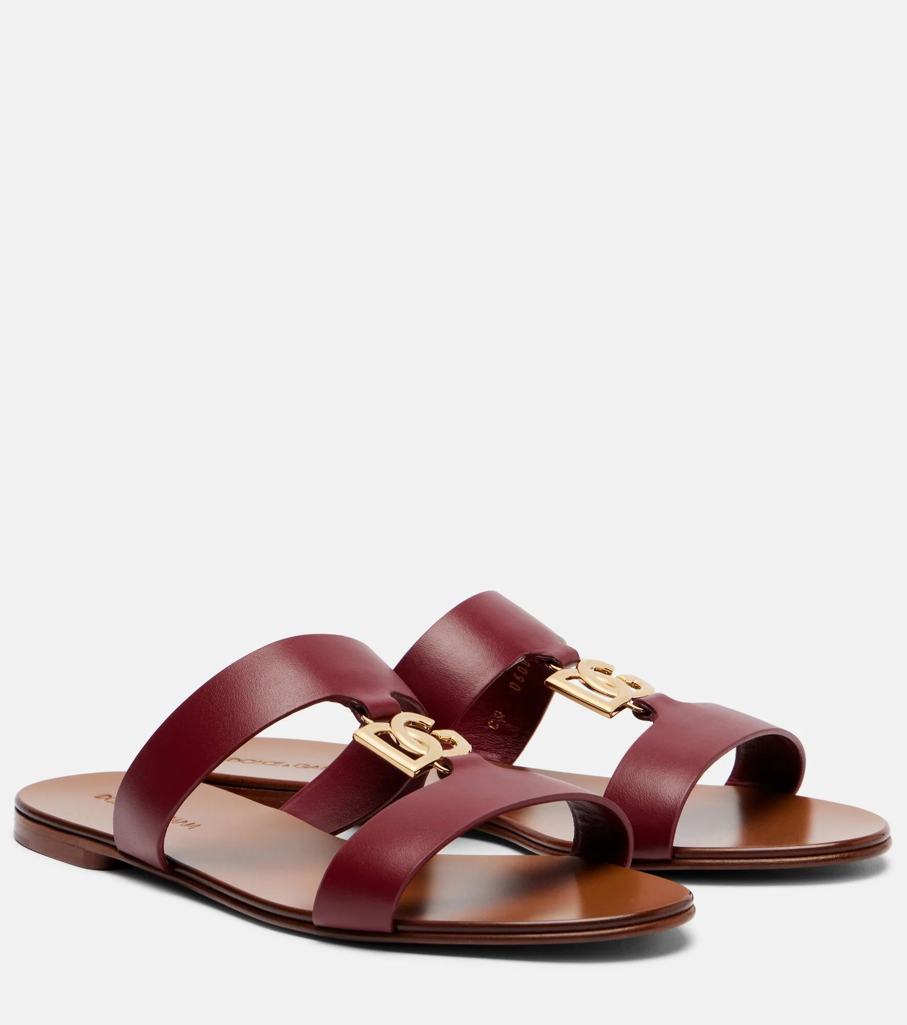 DG leather slides - 1
