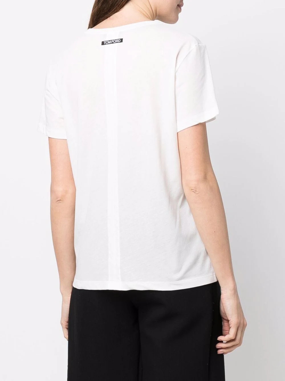 short-sleeve cotton T-shirt - 4