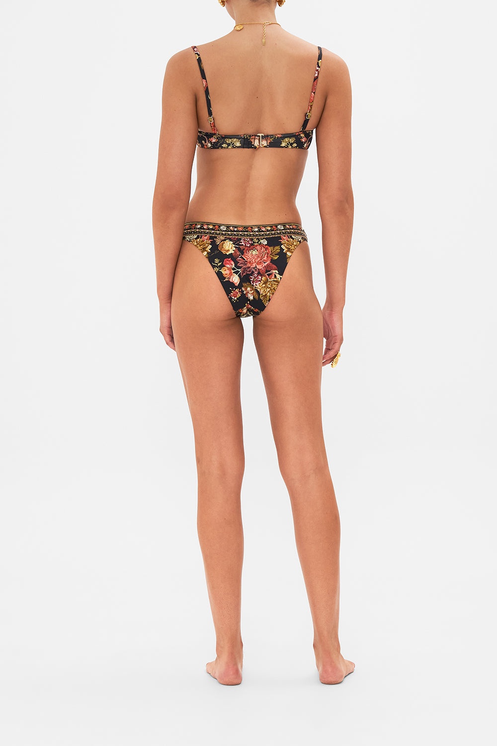 RUCHED UNDERWIRE BRA WITH REMOVABLE STRAPS - 3