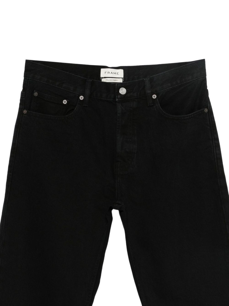 pocketed denim straight-leg jeans 3