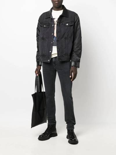 Diesel J-OPETH hybrid denim jacket outlook