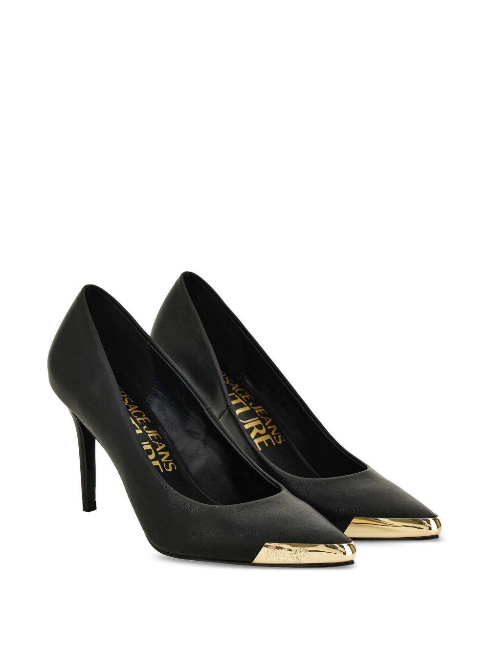 metallic-toe pumps - 2