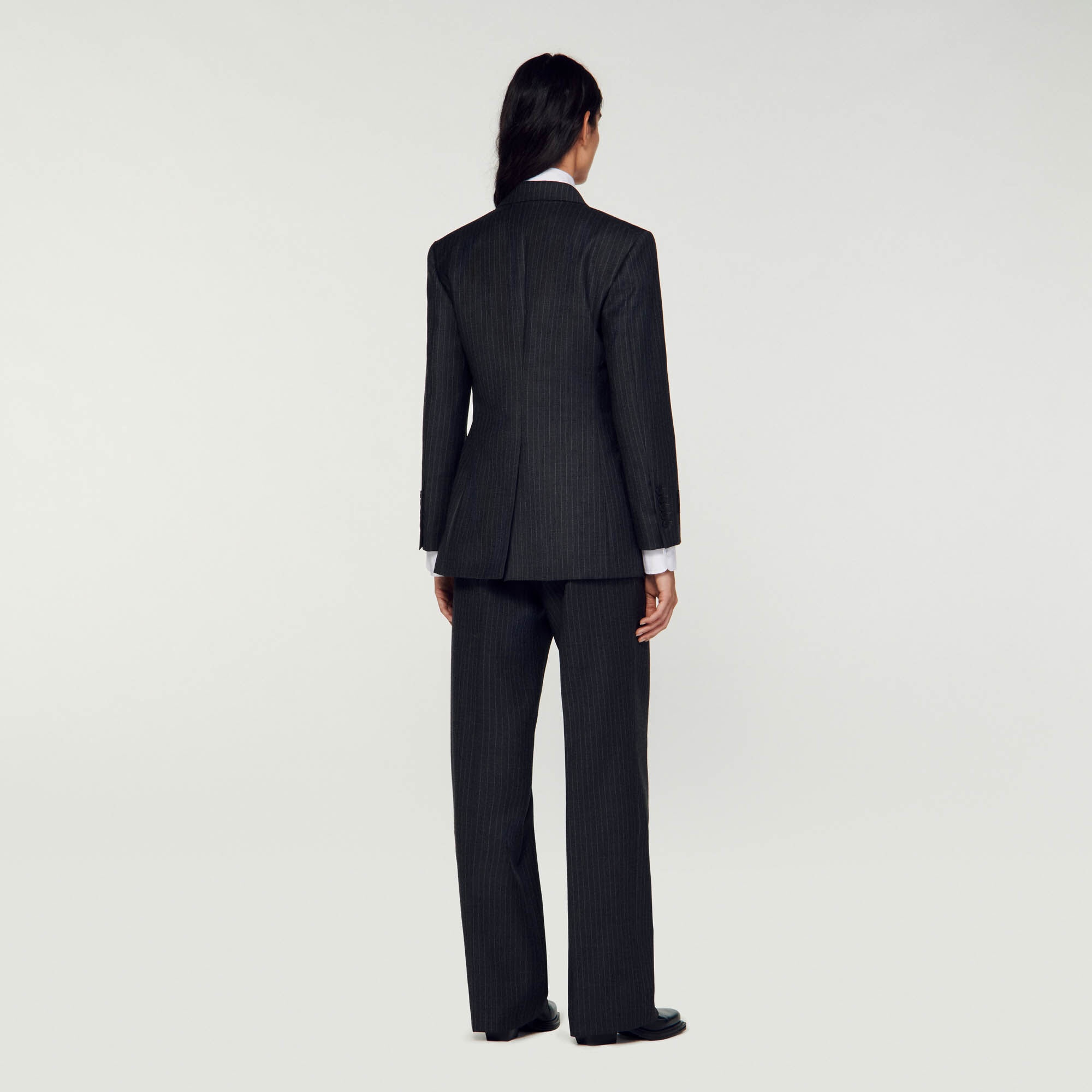 STRIPY SUIT JACKET - 6