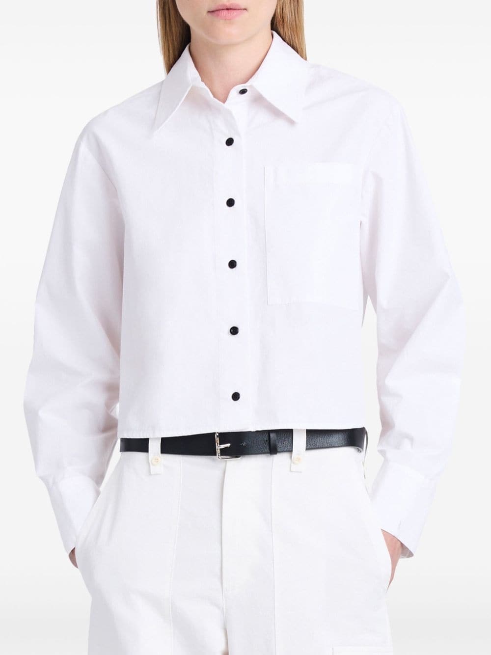 Alma button-up cotton shirt - 2