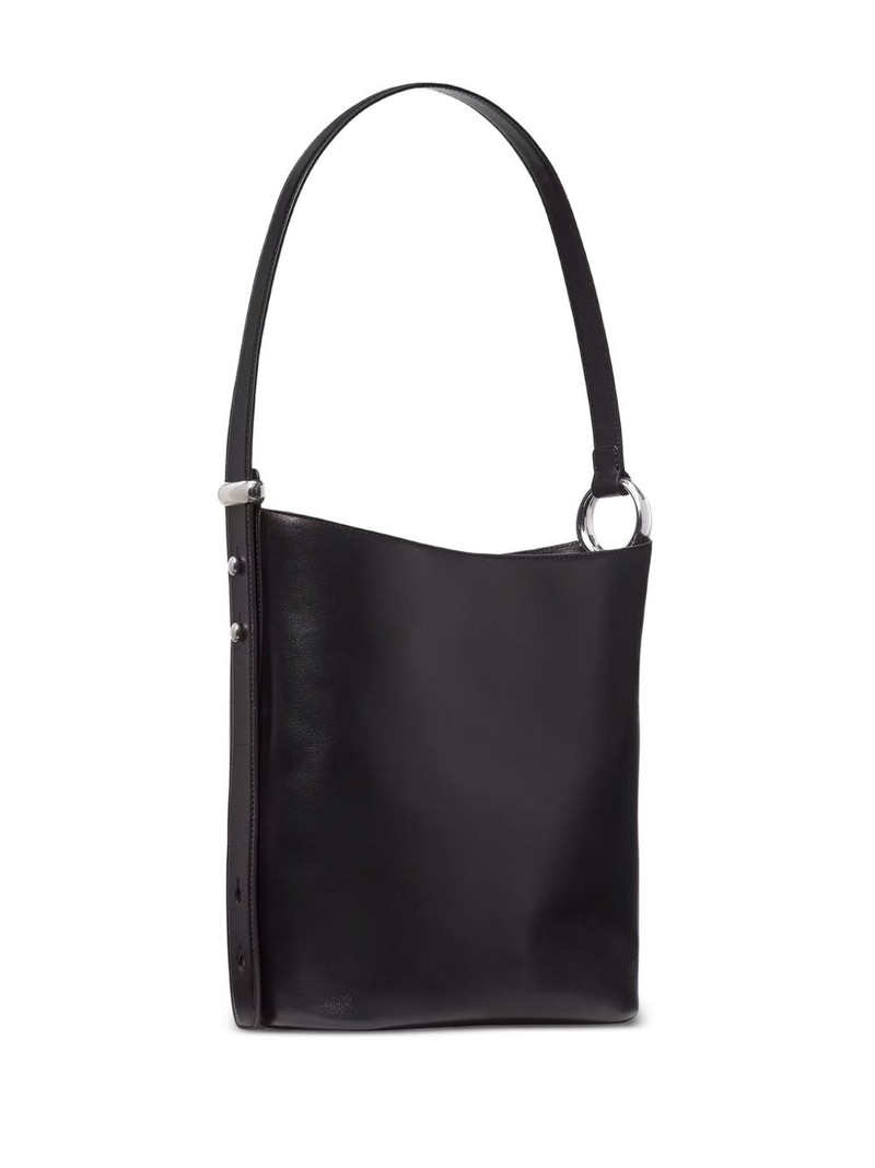Halo leather bucket bag 4