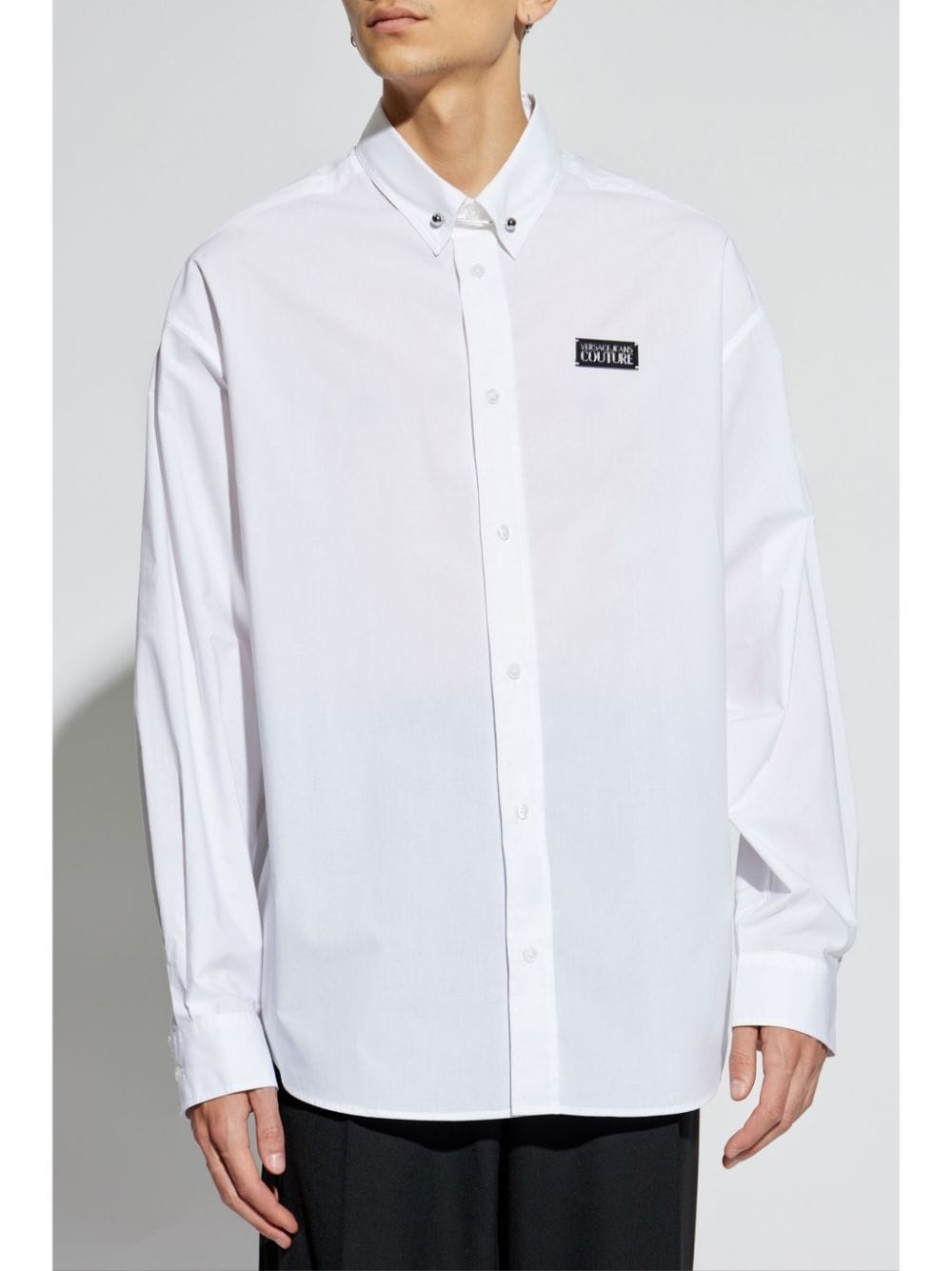 logo-appliquÃ© shirt - 3