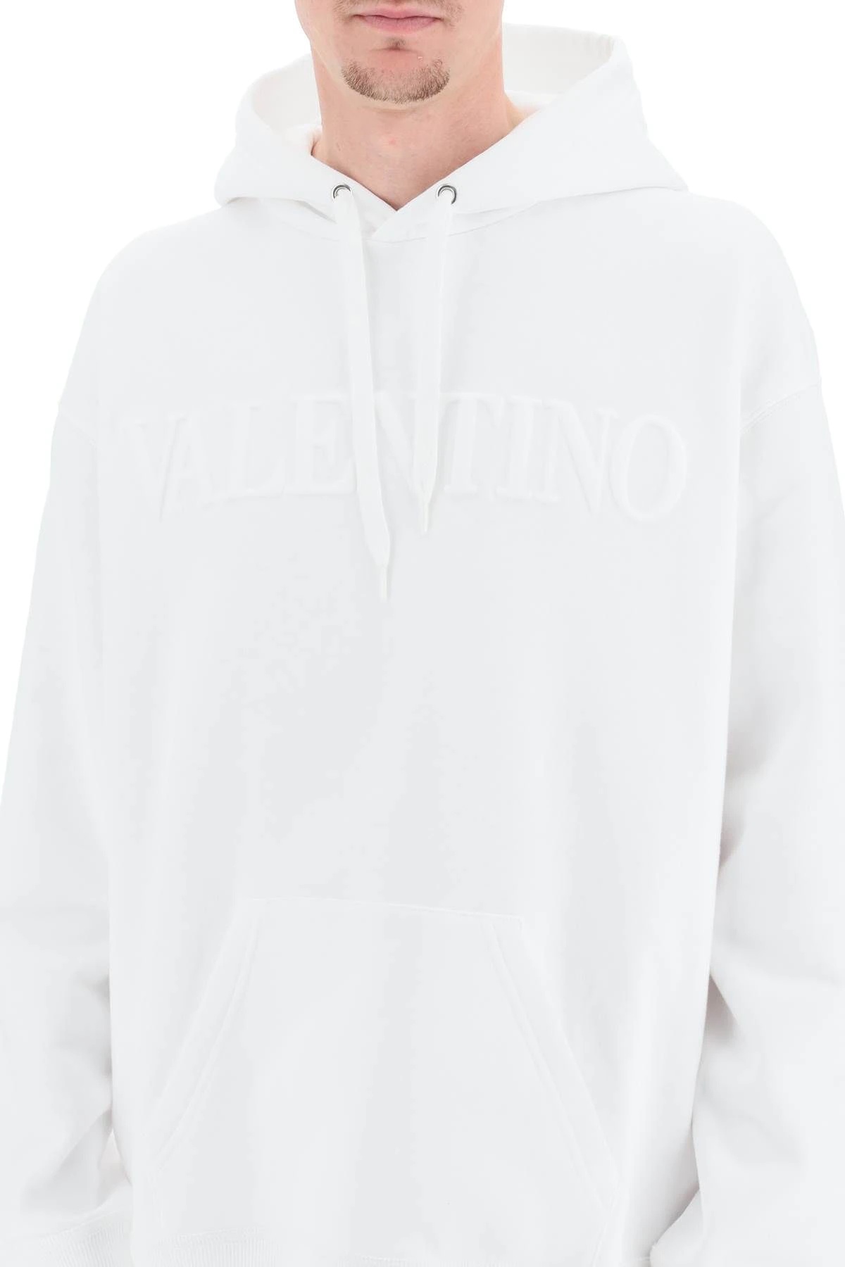 EMBOSSED LOGO HOODIE - 5