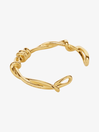 Givenchy TWISTED BRACELET IN METAL outlook