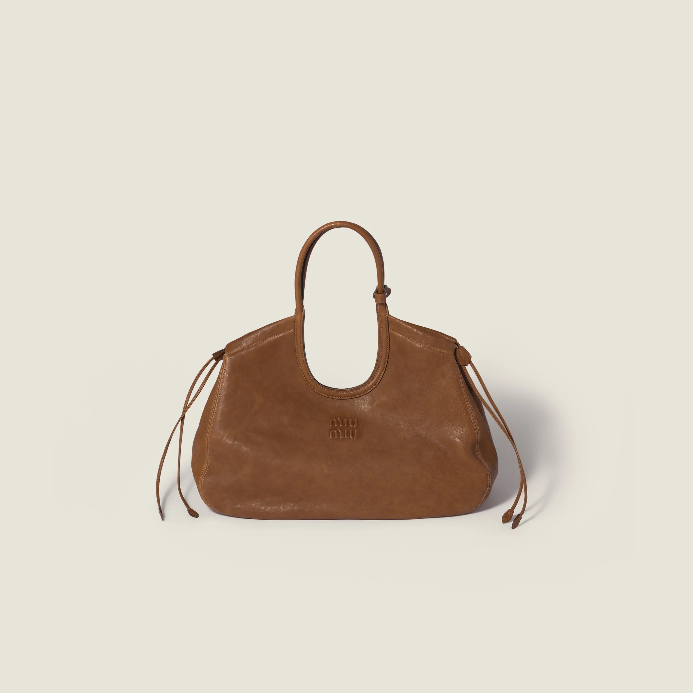 Ivy nappa leather shopping bag - 1
