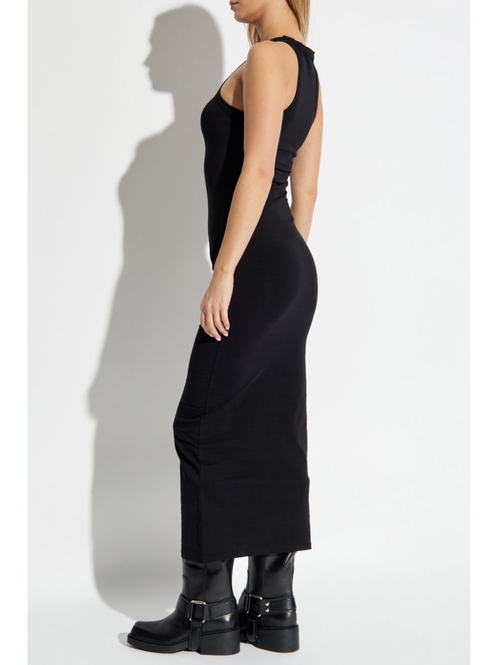 logo-embellished dress - 4
