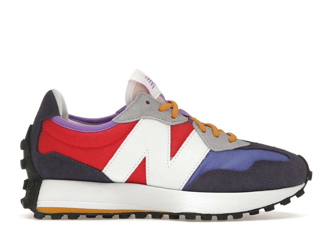 New Balance 327 Dark Mercury Aura White (W) - 1