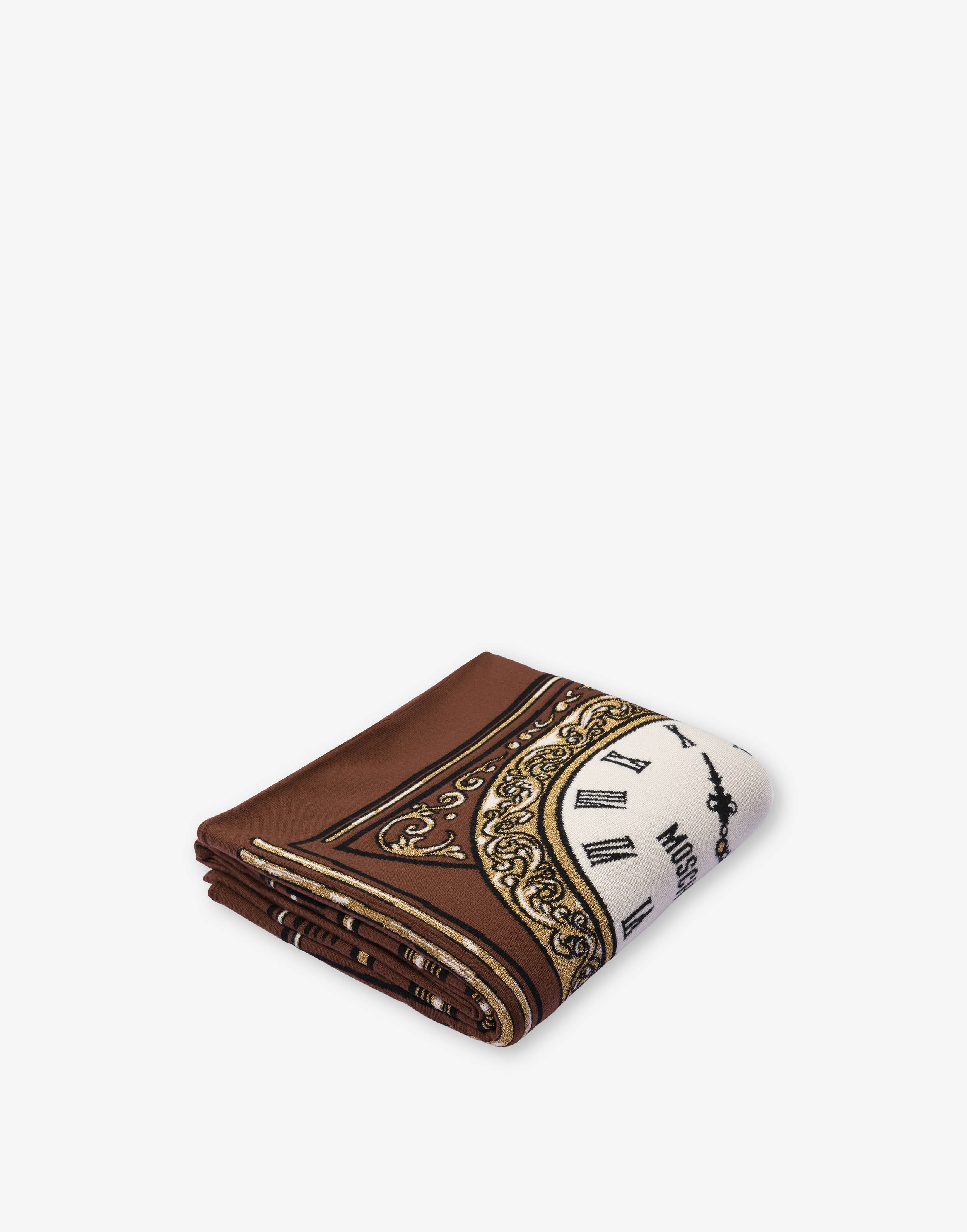 PENDULUM CLOCK WOOL SCARF - 2
