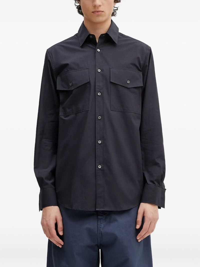 double-pocket long-sleeve shirt 1