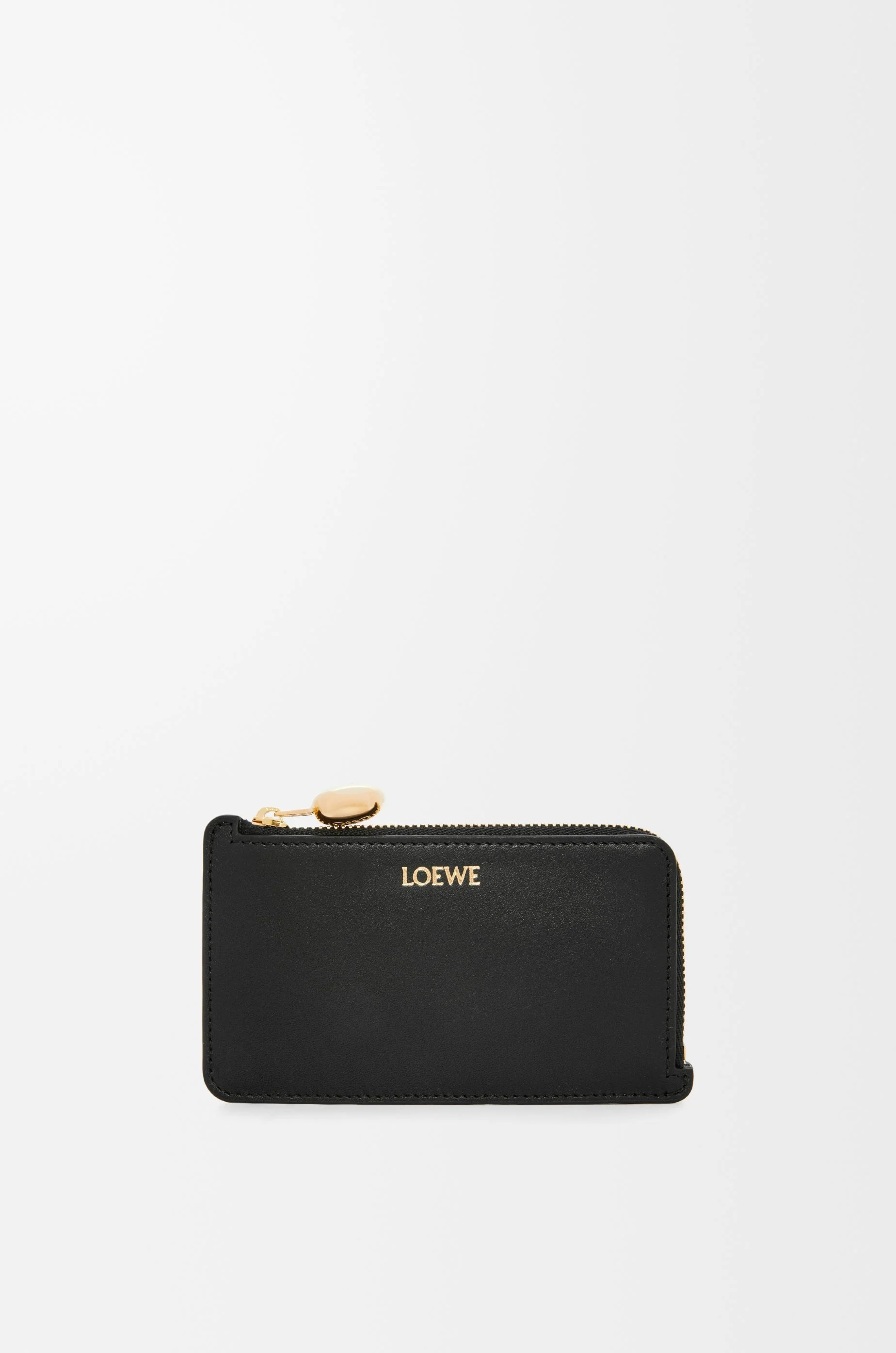 Pebble coin cardholder in shiny nappa calfskin - 1