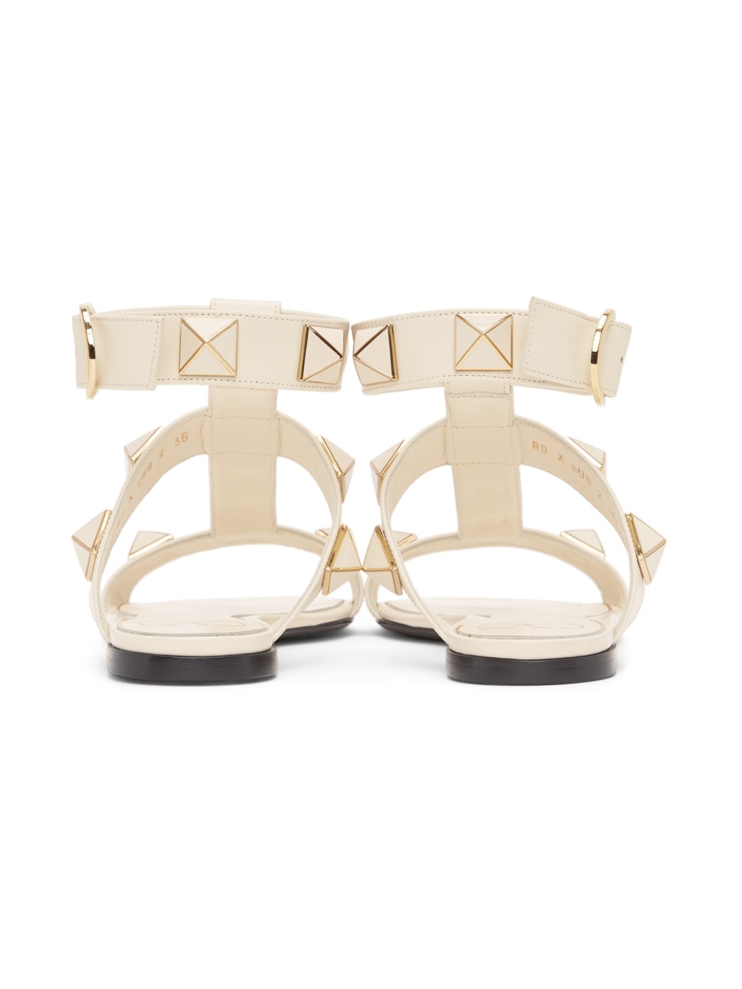 Off-White Roman Stud Flat Sandals - 4