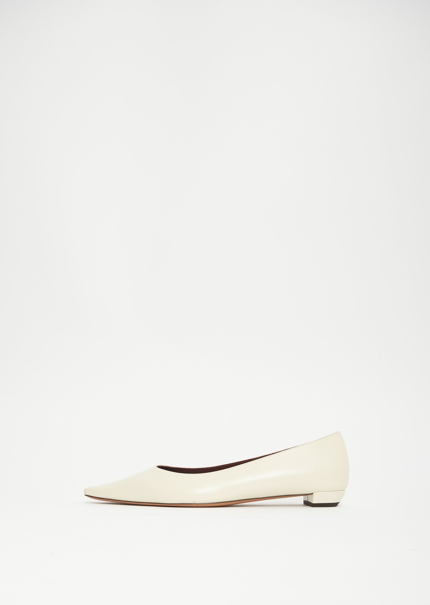 Claudette Flat — Ivory - 1