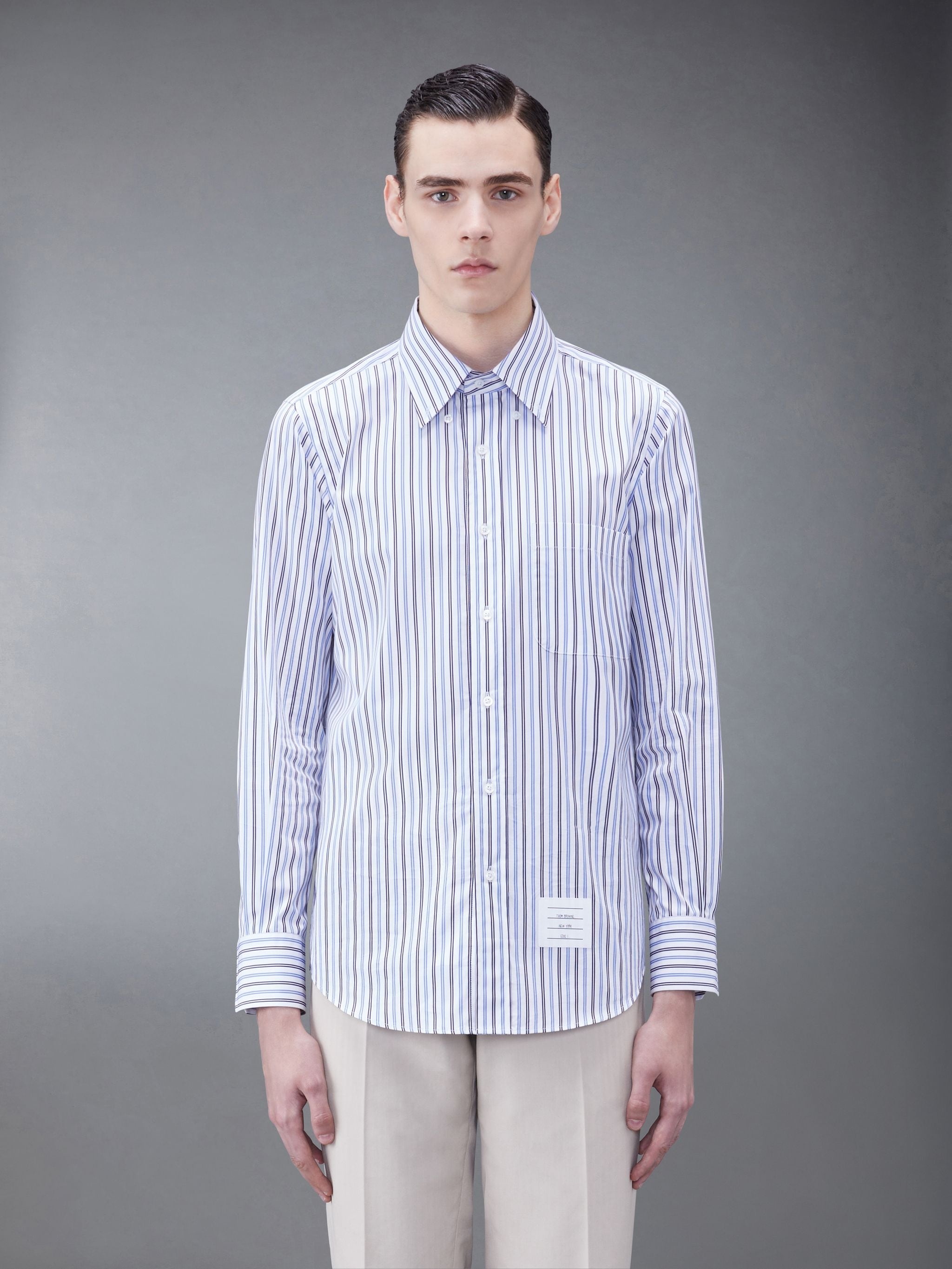 Stripe Poplin Shirt - 2