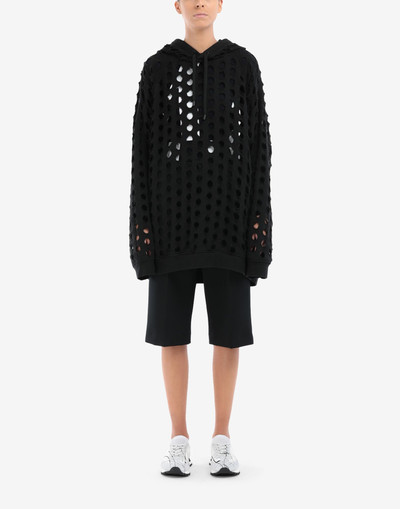 Maison Margiela Punched holes hoodie outlook