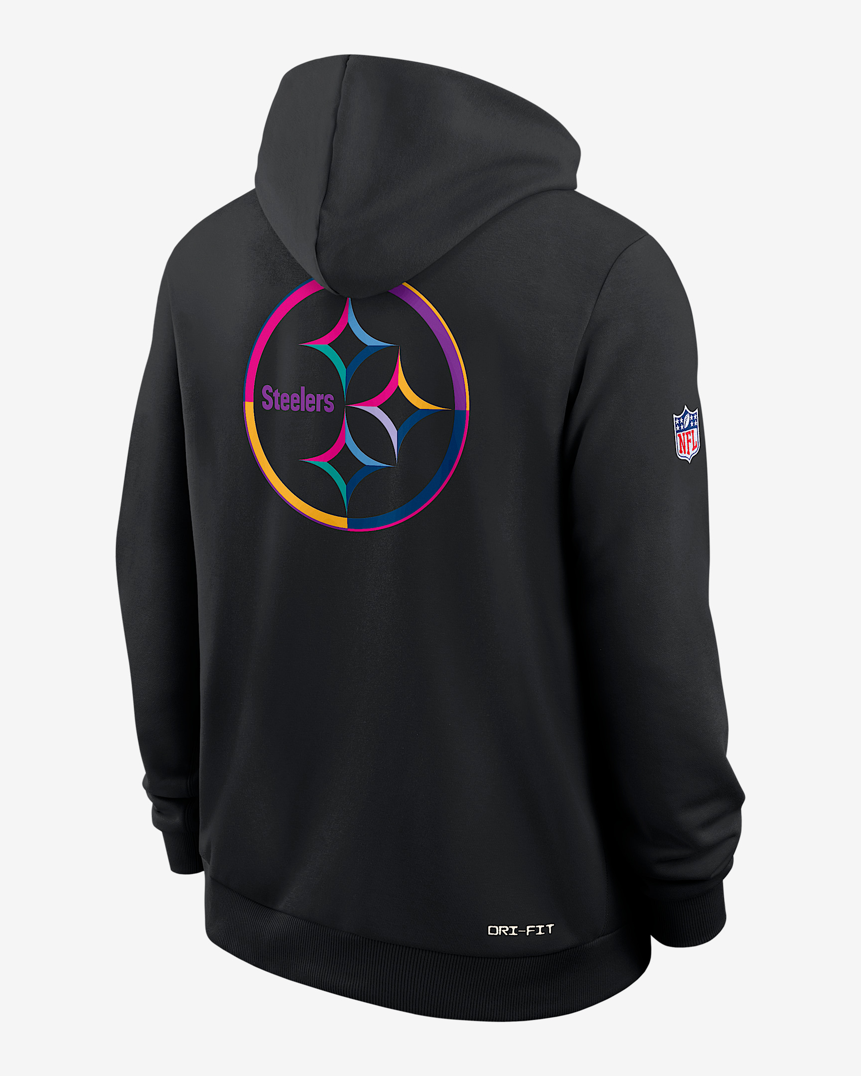 Pittsburgh Steelers Crucial Catch Sideline Men's Nike Dri-FIT NFL Pullover Hoodie - 2