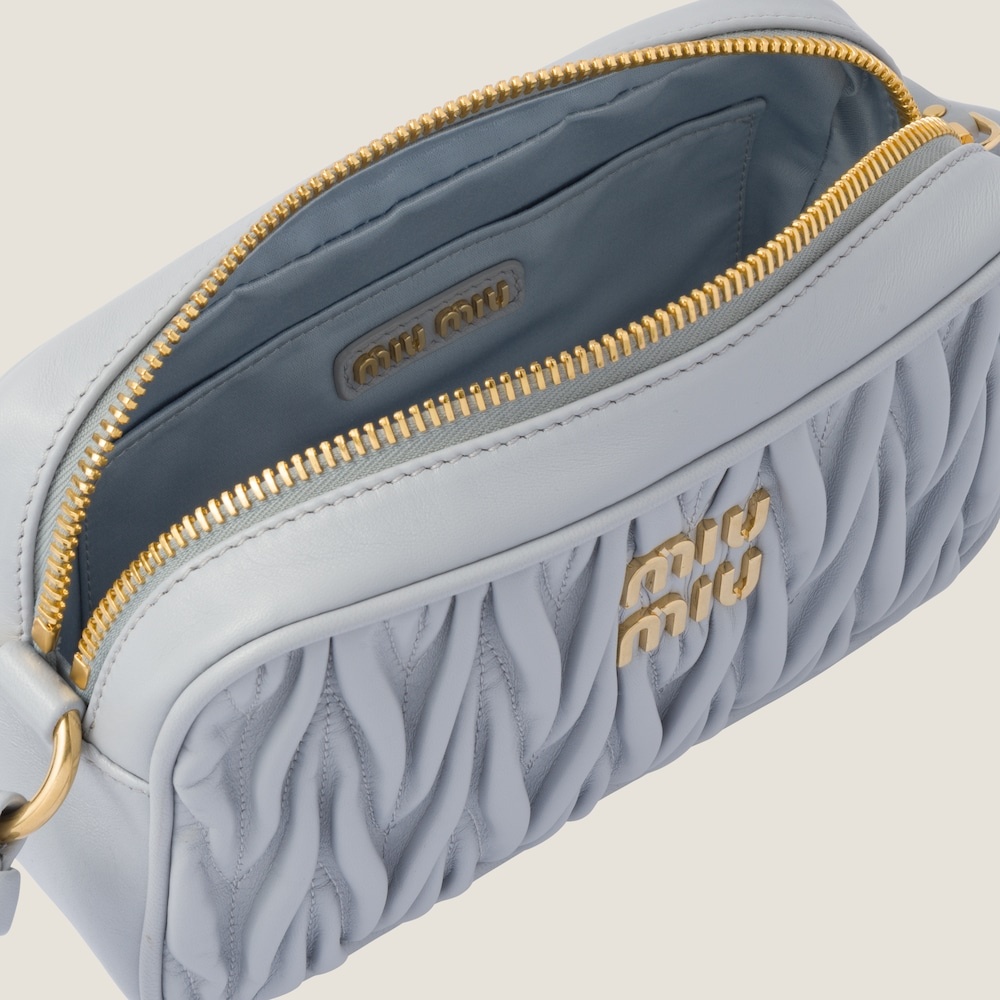 Matelassé nappa leather shoulder bag - 6