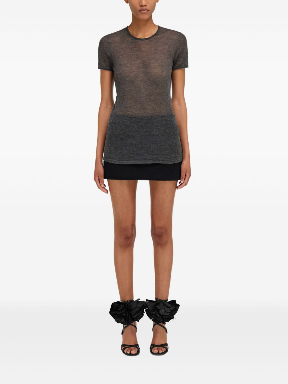 crew-neck short-sleeve T-shirt - 2