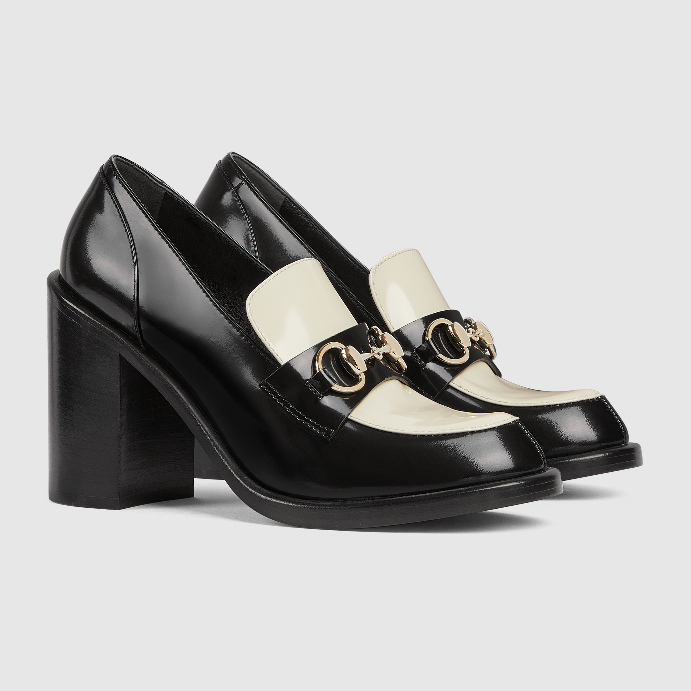 Women's heeled loafer with Horsebit - 2