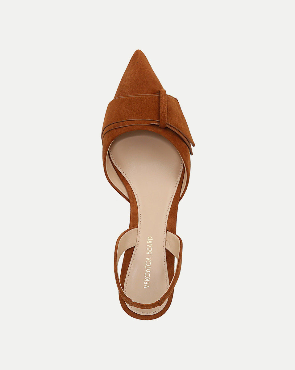 LISBETH SUEDE SLINGBACK PUMP - 3