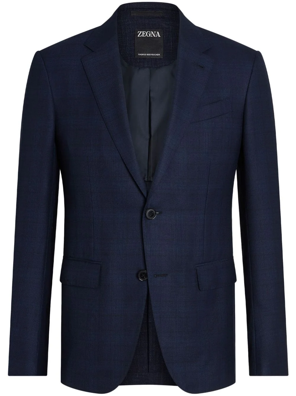 Trofeo seersucker blazer - 1