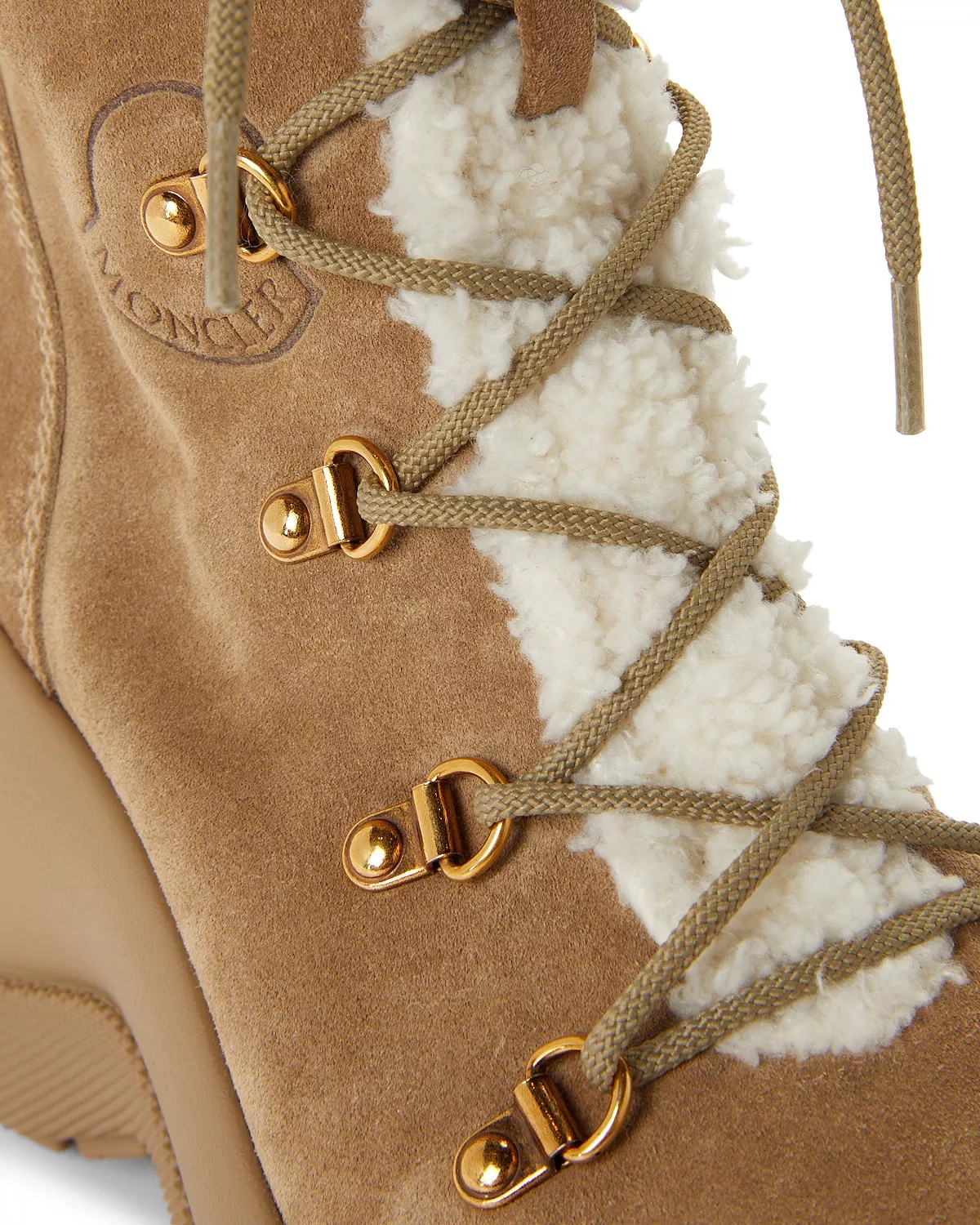 Women's Resile Trek Faux Fur Trim Lace Up Boots - 8