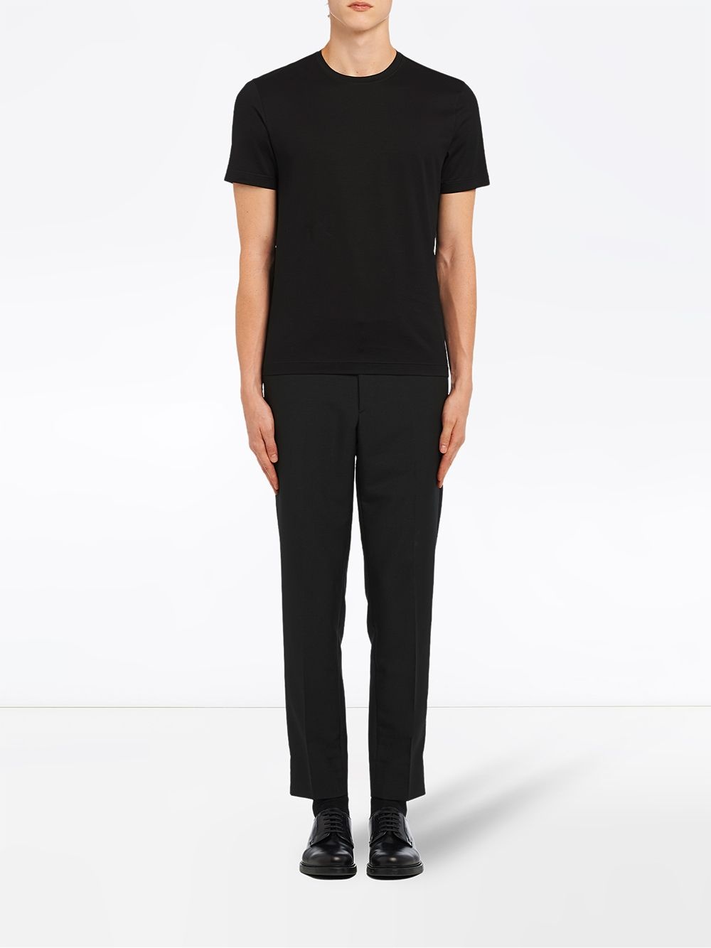 round neck T-shirt - 2