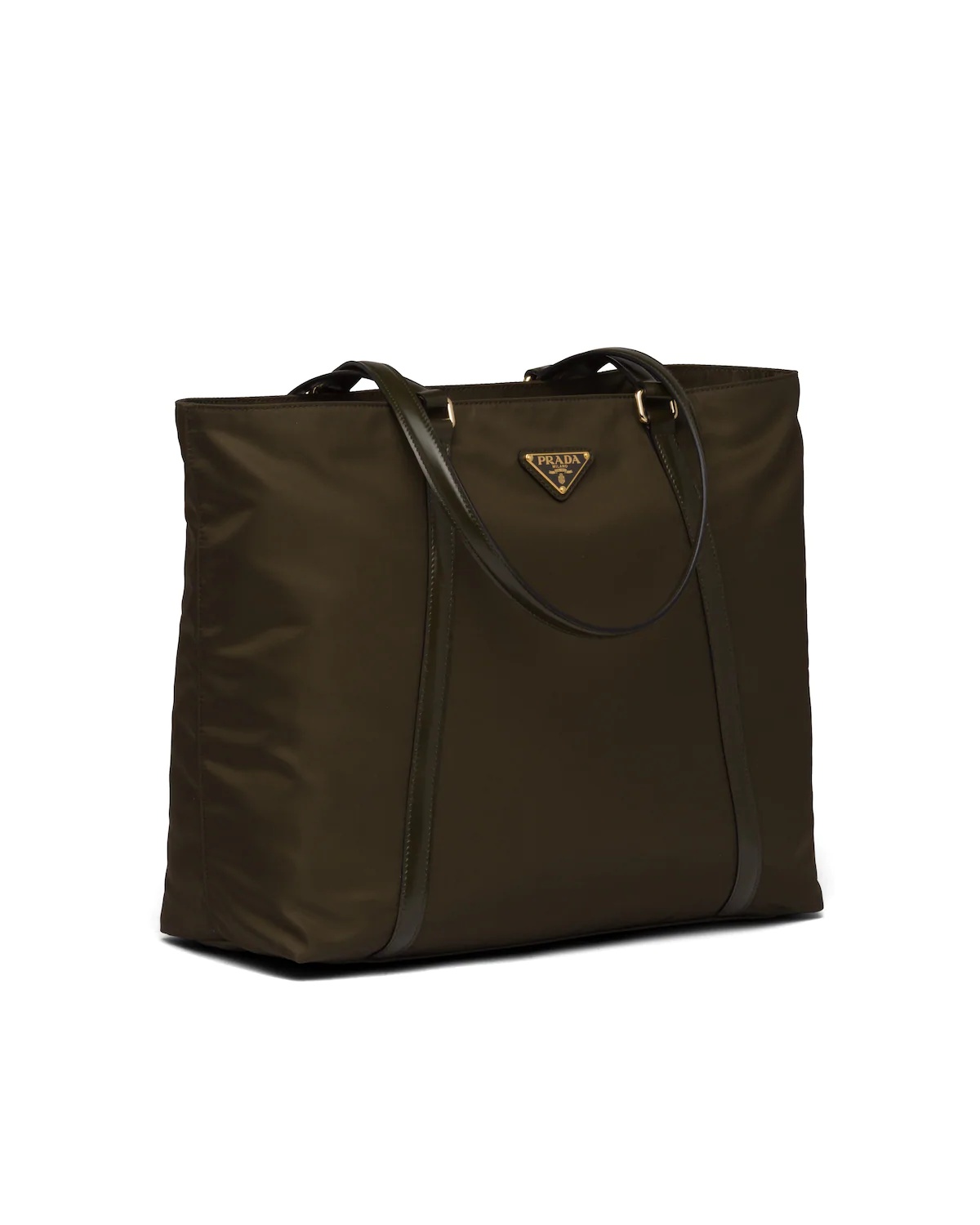 Saffiano leather and nylon tote - 3