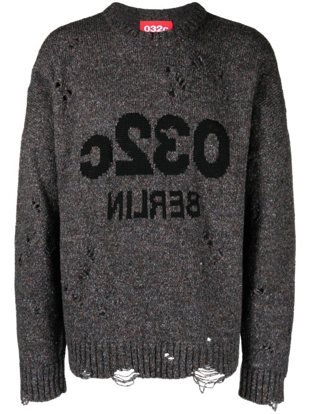 Painters Cover distressed-effect jumper - 1