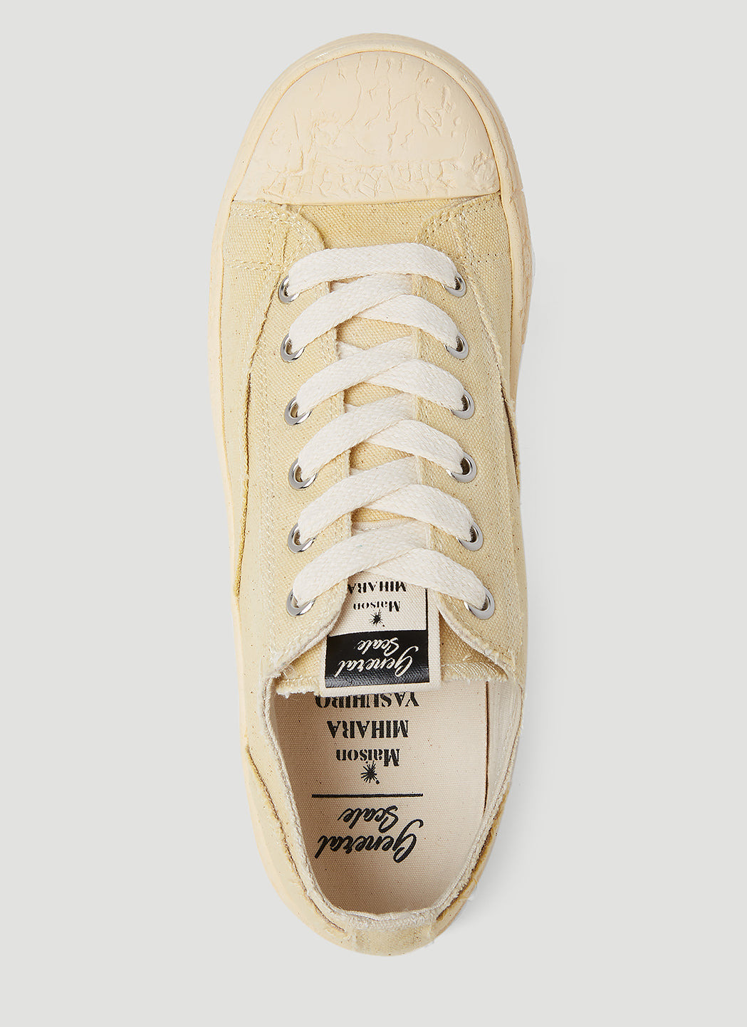 Maison Mihara Yasuhiro Men Past Sole Over Dye Low Top Sneakers - 7