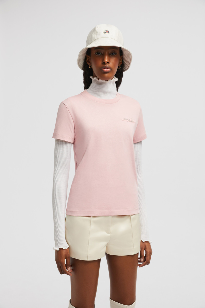 Moncler Beaded Logo T-Shirt outlook