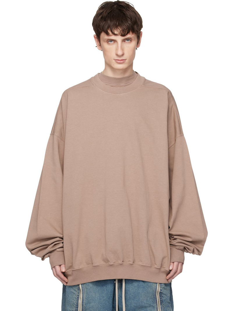 Taupe Temple Hun Crewneck Sweatshirt 1