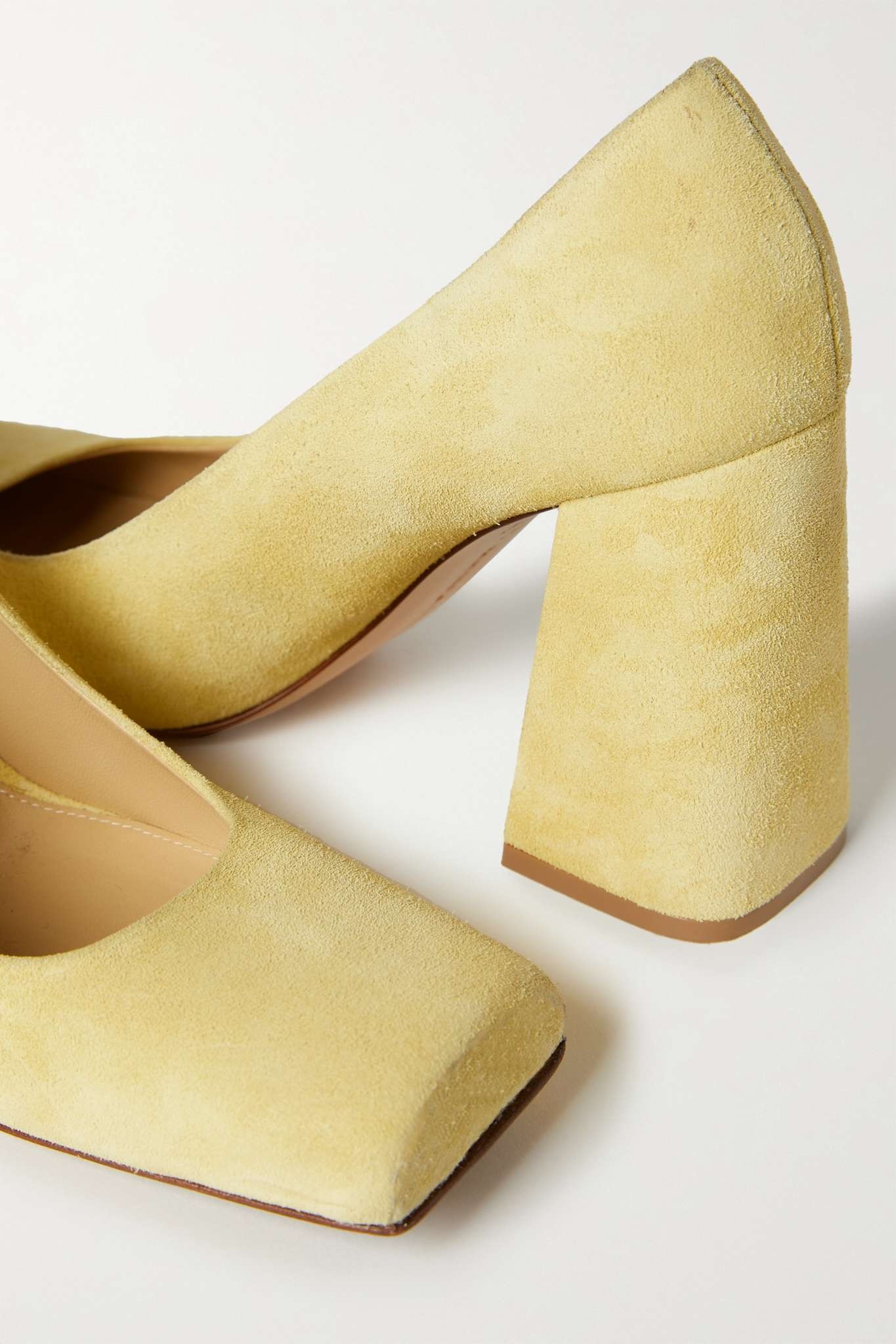 Suede pumps - 4