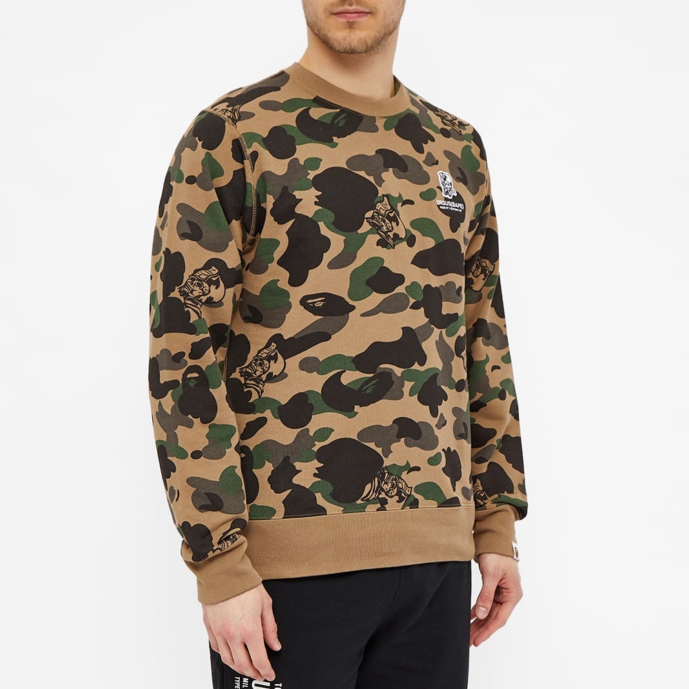 A Bathing Ape Ursus Camo Crew Sweat - 4