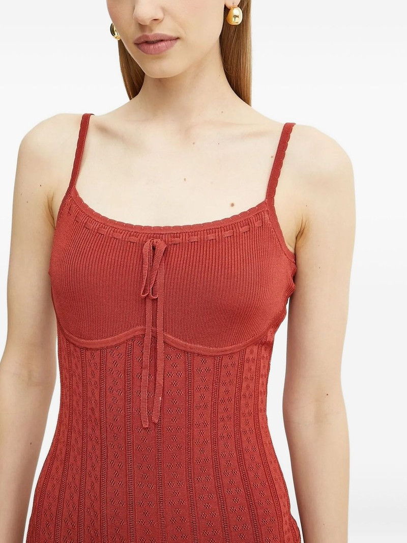 ribbed knit mini dress 3
