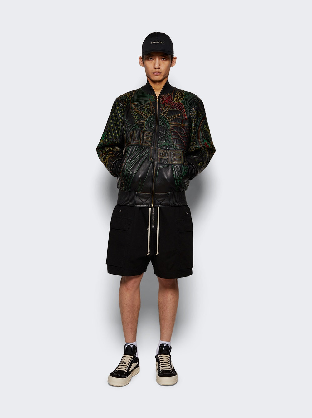 Wdw X Pp Monument Jacket Coal And Multicolor - 5