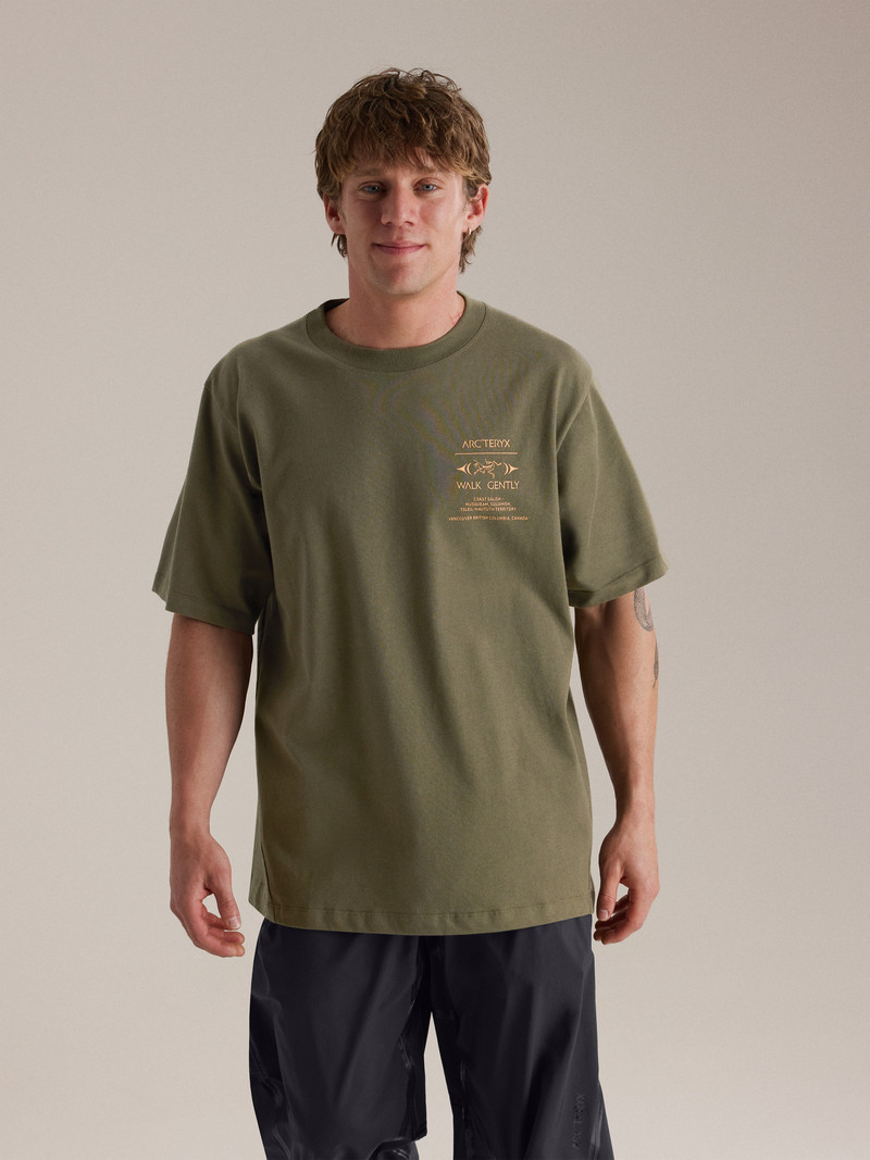 Walk Gently Cotton Cedar Bark Shirt SS 2