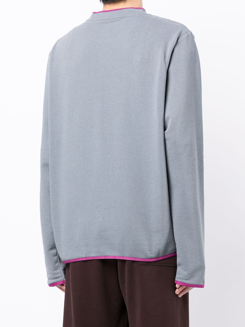 recycled cotton-blend sweatshirt 4