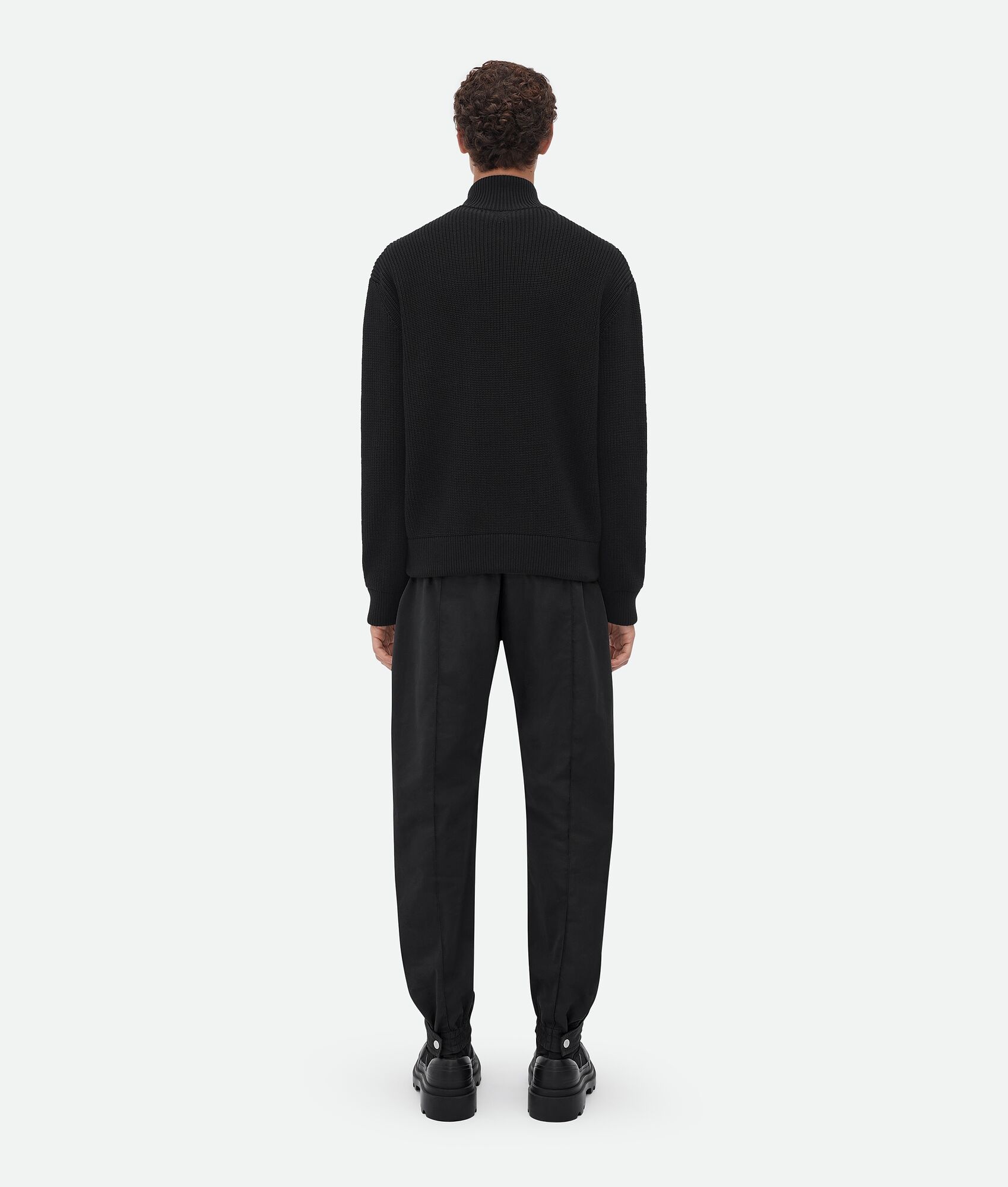 ribbed cotton cardigan - 3