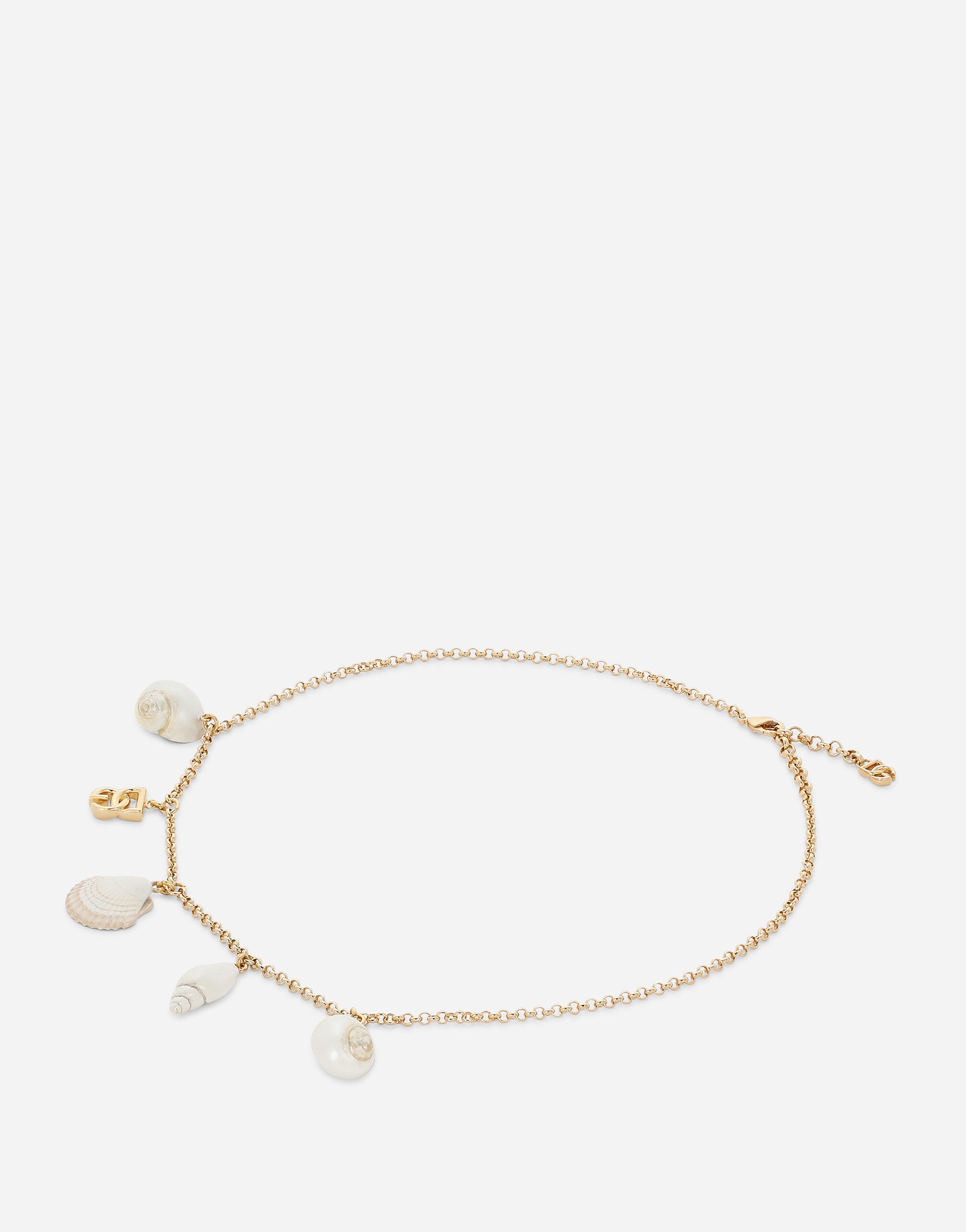 Necklace with DG logo and shells - 2