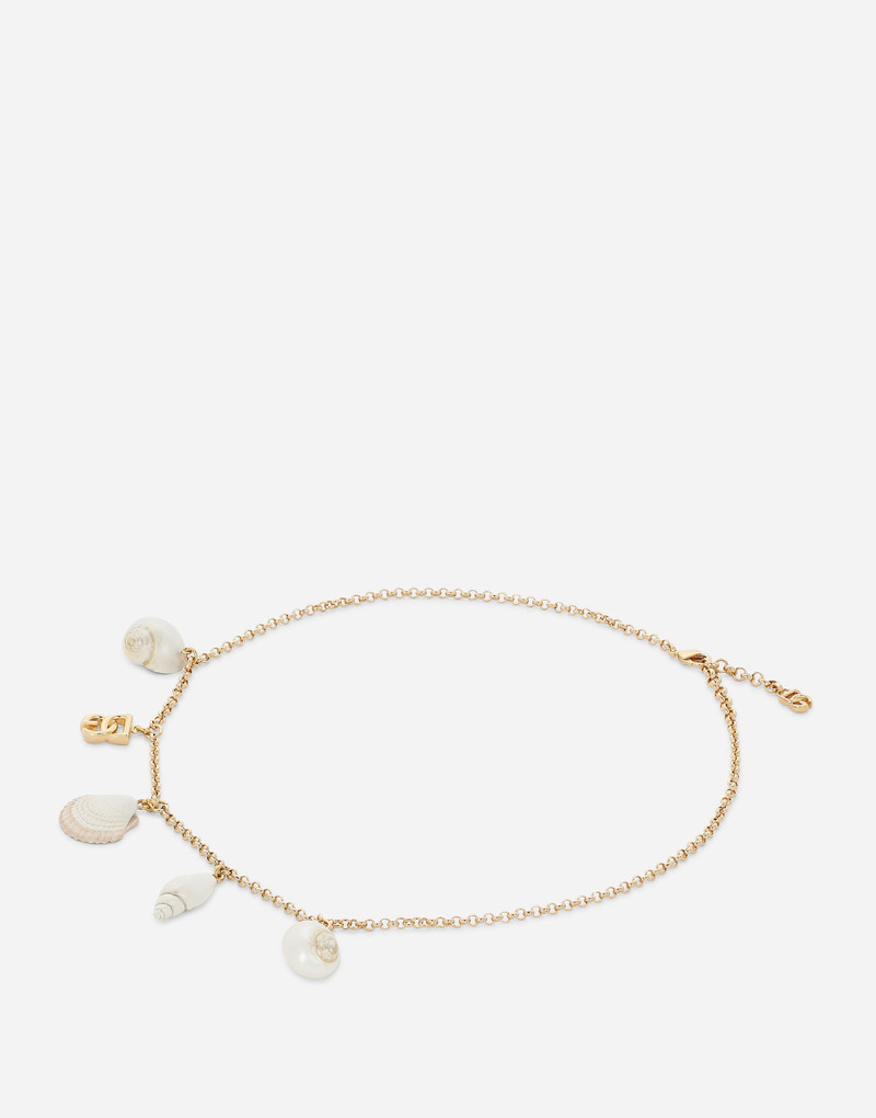 Dolce & Gabbana Necklace with DG logo and shells outlook