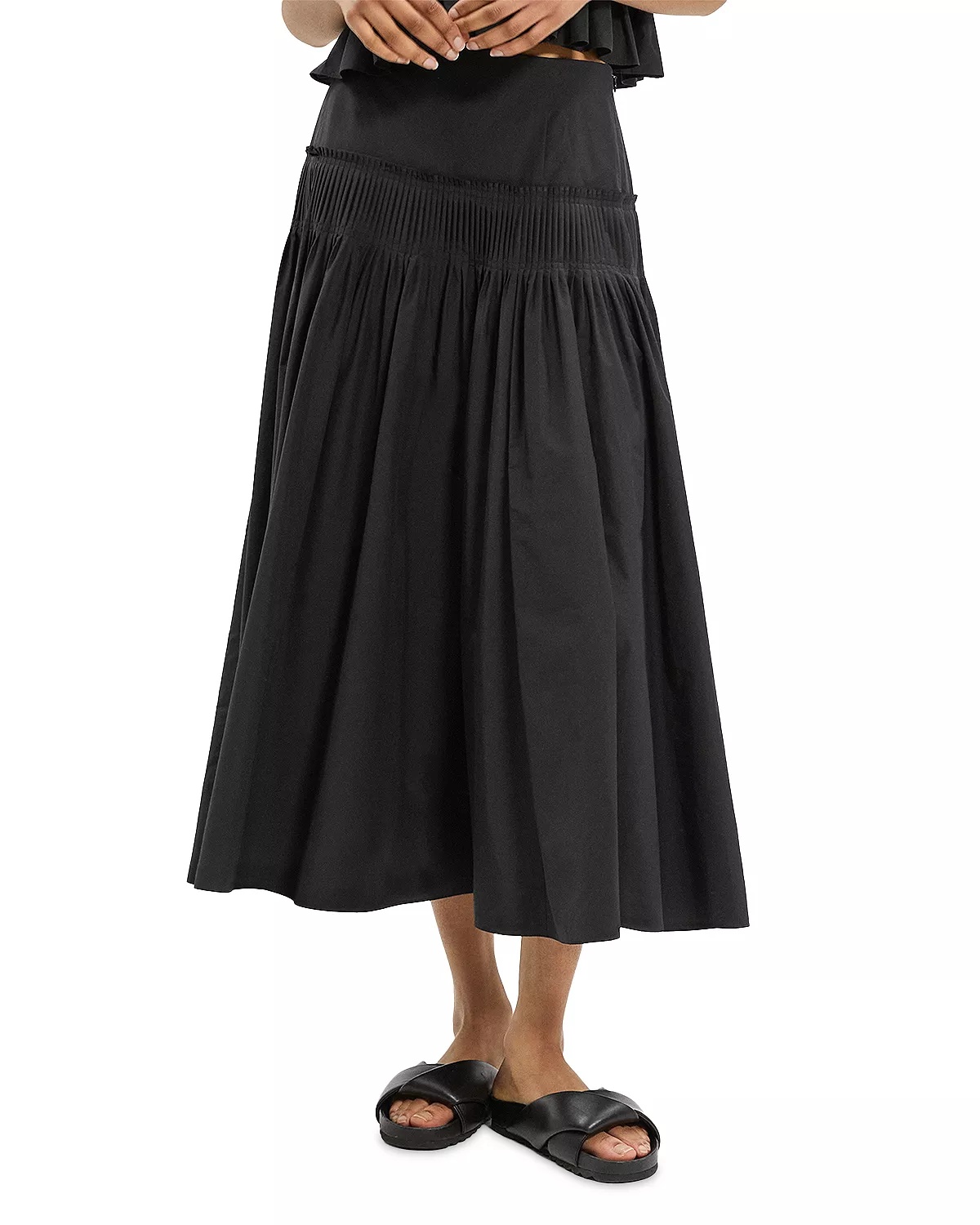 Accordion Pleat Skirt - 4