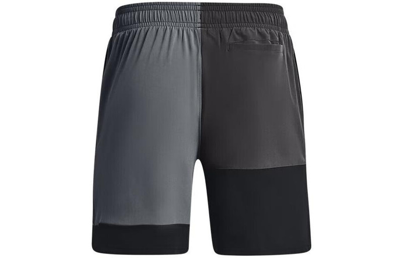 Under Armour Under Armour Curry Woven 7 inch Basketball Shorts 'Black Grey' 1377306-001 outlook