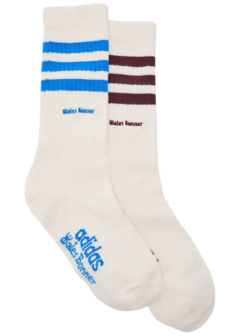 adidas Adidas X Wales Bonner X Wales Bonner Cotton-blend Socks outlook