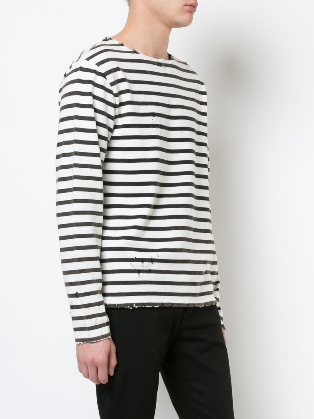 striped T-shirt - 3