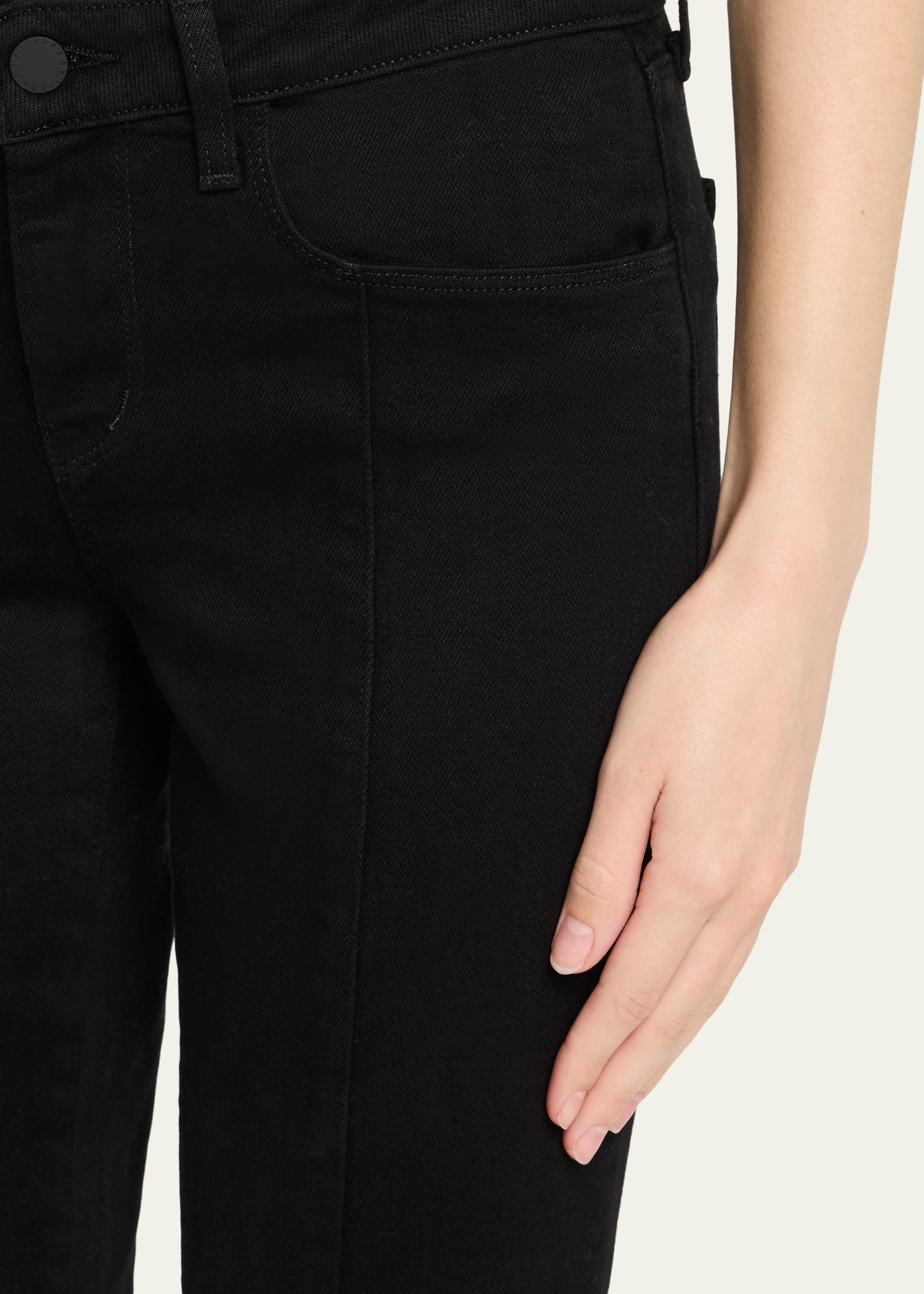 Lenora Seamed Flare Jeans - 5